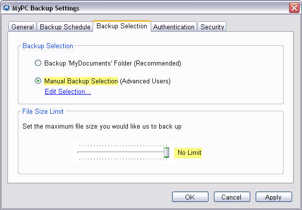 mypcbackup-backup-selection-and-file-size-limits