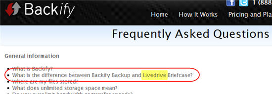 is-backify-related-to-livedrive
